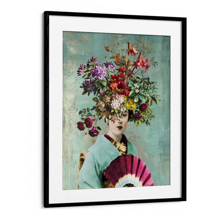 FLORAL GEISHA PORTRAIT