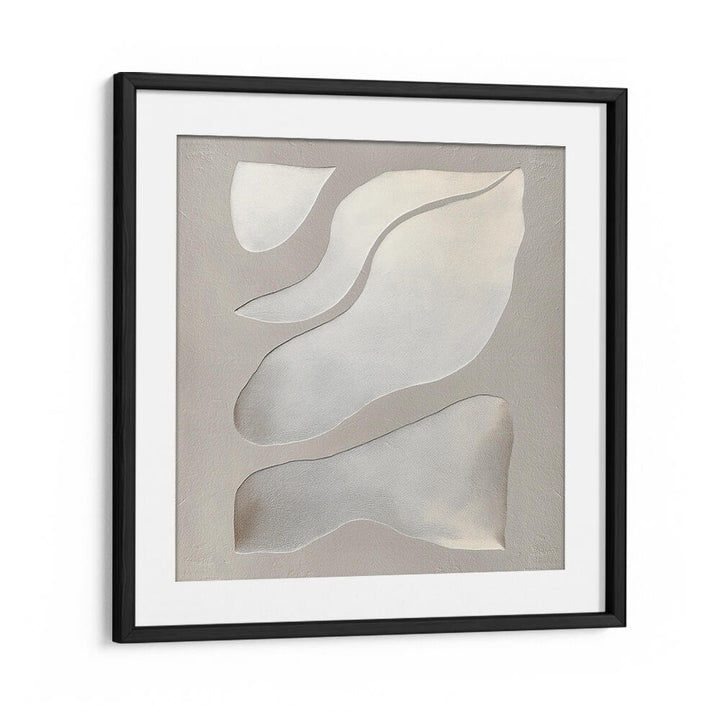 FLOWING SHAPES IN SOFT NEUTRAL TONES , ABSTRACT PAINTINGS