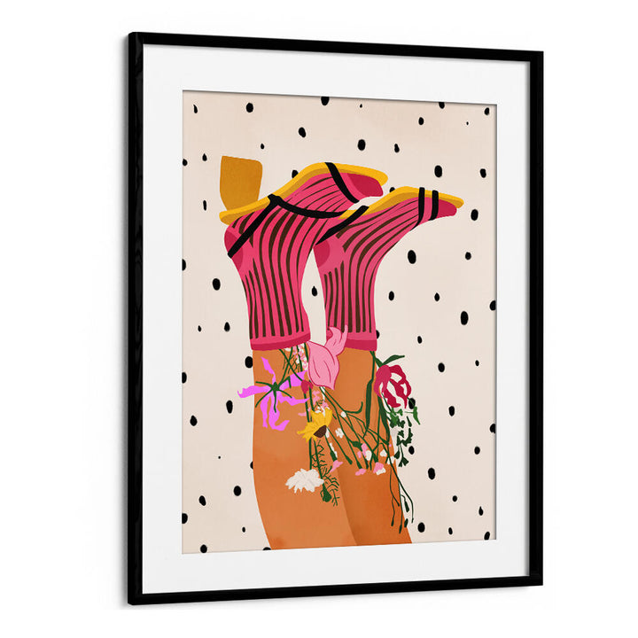 FLORAL STEP DELIGHT , FASHION POSTERS