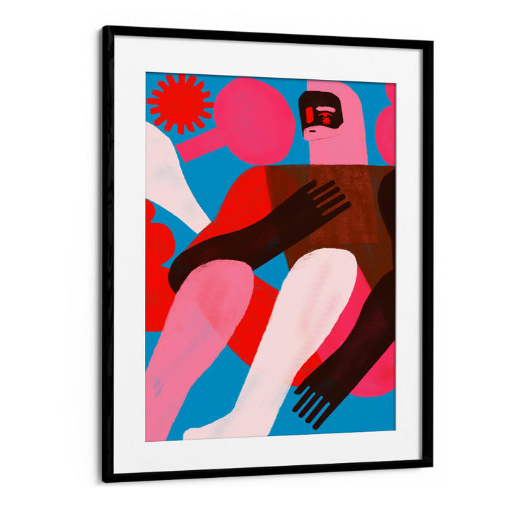 GEOMETRIC SHAPES AND HUMAN FIGURES II , PORTRAITS & FIGURATIVE ILLUSTRATIONS