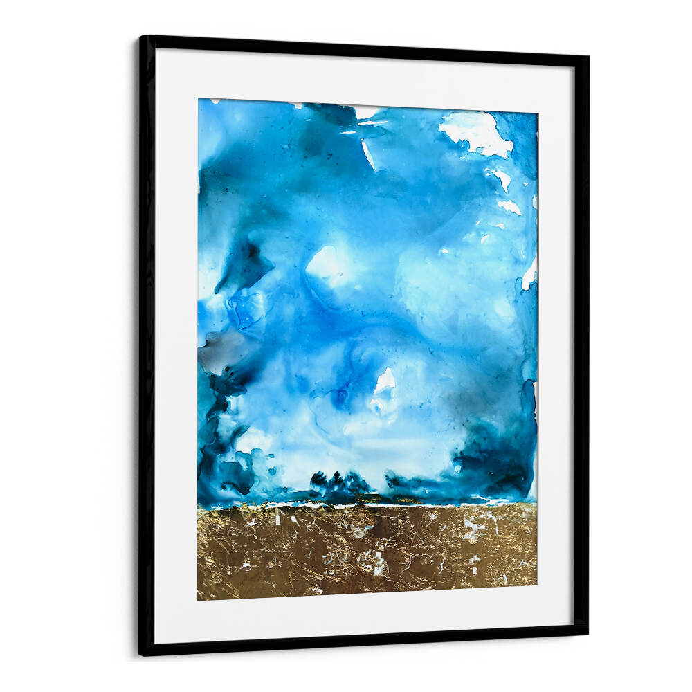 GOLD LANDSCAPE , ABSTRACT PAINTINGS