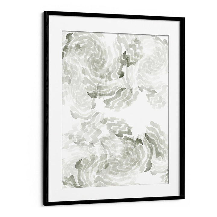 Stunning GREY WATERCOLOUR TWIRL I, ABSTRACT PAINTINGS, perfect for adding sophistication and creativity to your space.