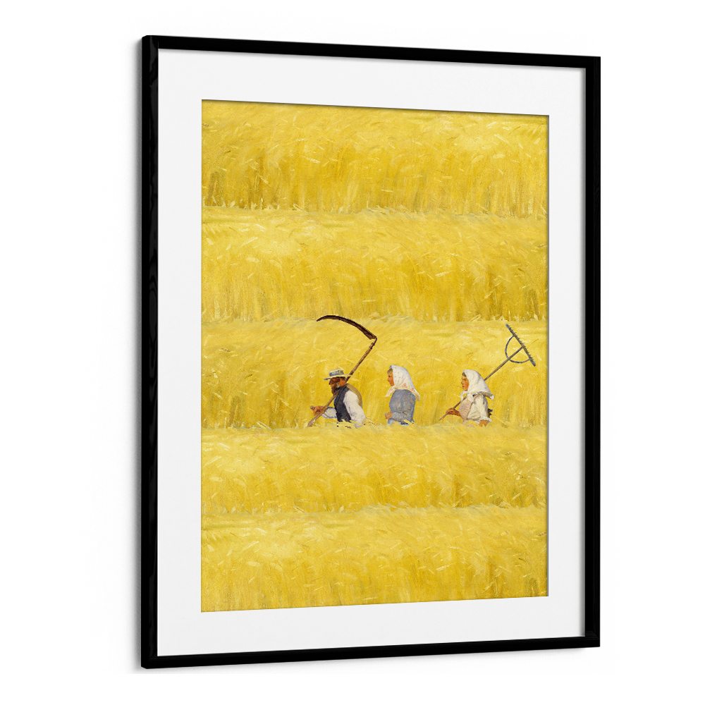 HARVESTING THE GOLDEN FIELD