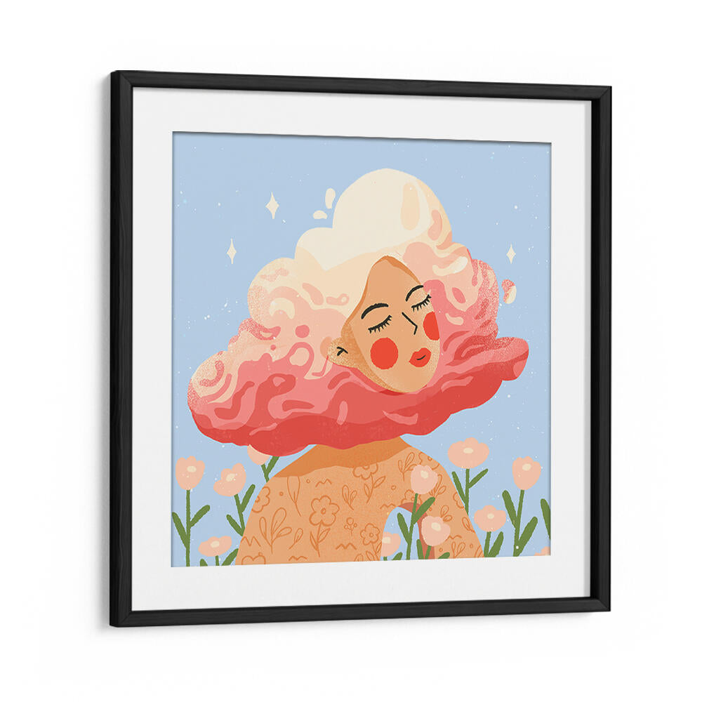 HEAD ON CLOUD , PORTRAITS & FIGURATIVE ILLUSTRATIONS