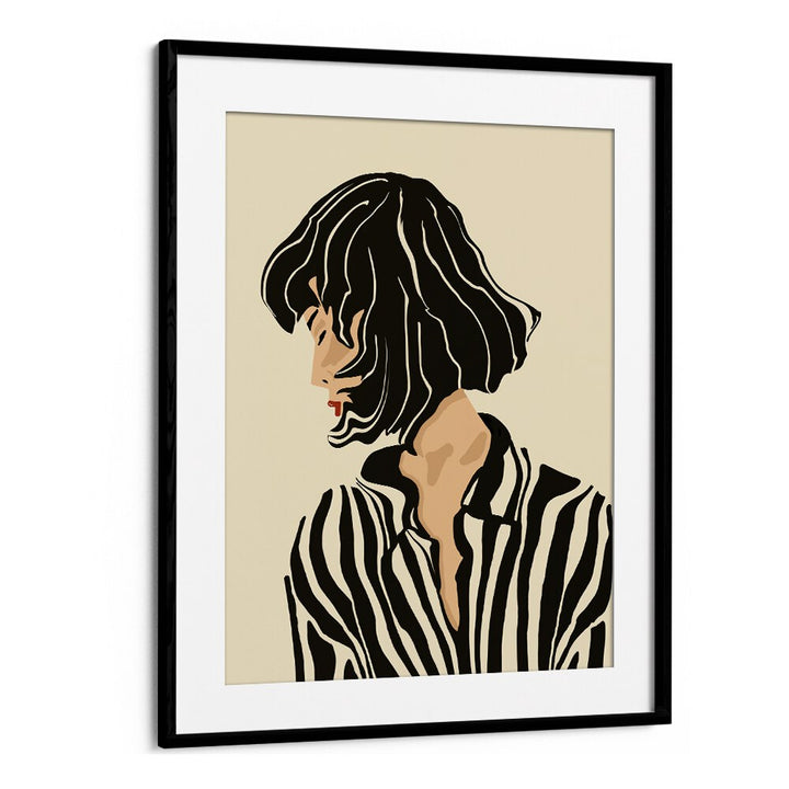 Stylish artwork "I AM NOT TALKING TO YOU, JAPANESE PAINTINGS" captures silent expression and personal space.