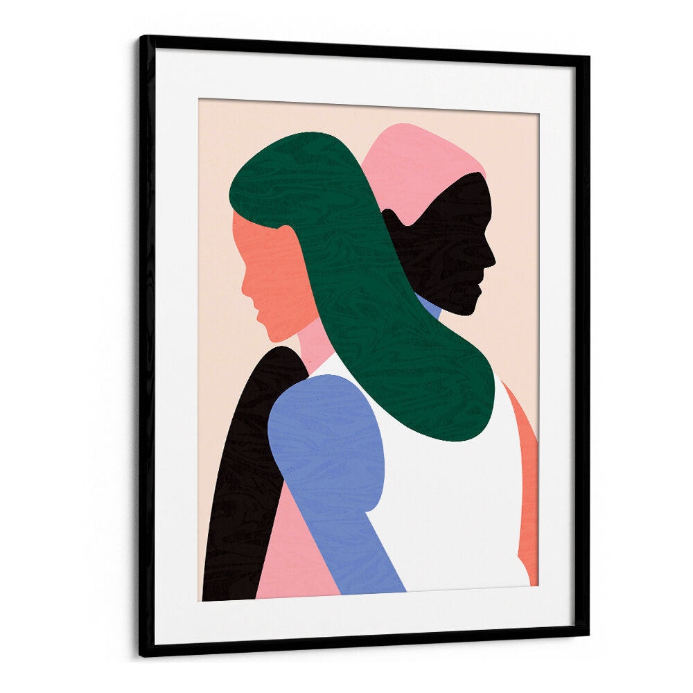 INTERTWINED IDENTITIES , PORTRAITS & FIGURATIVE ILLUSTRATIONS