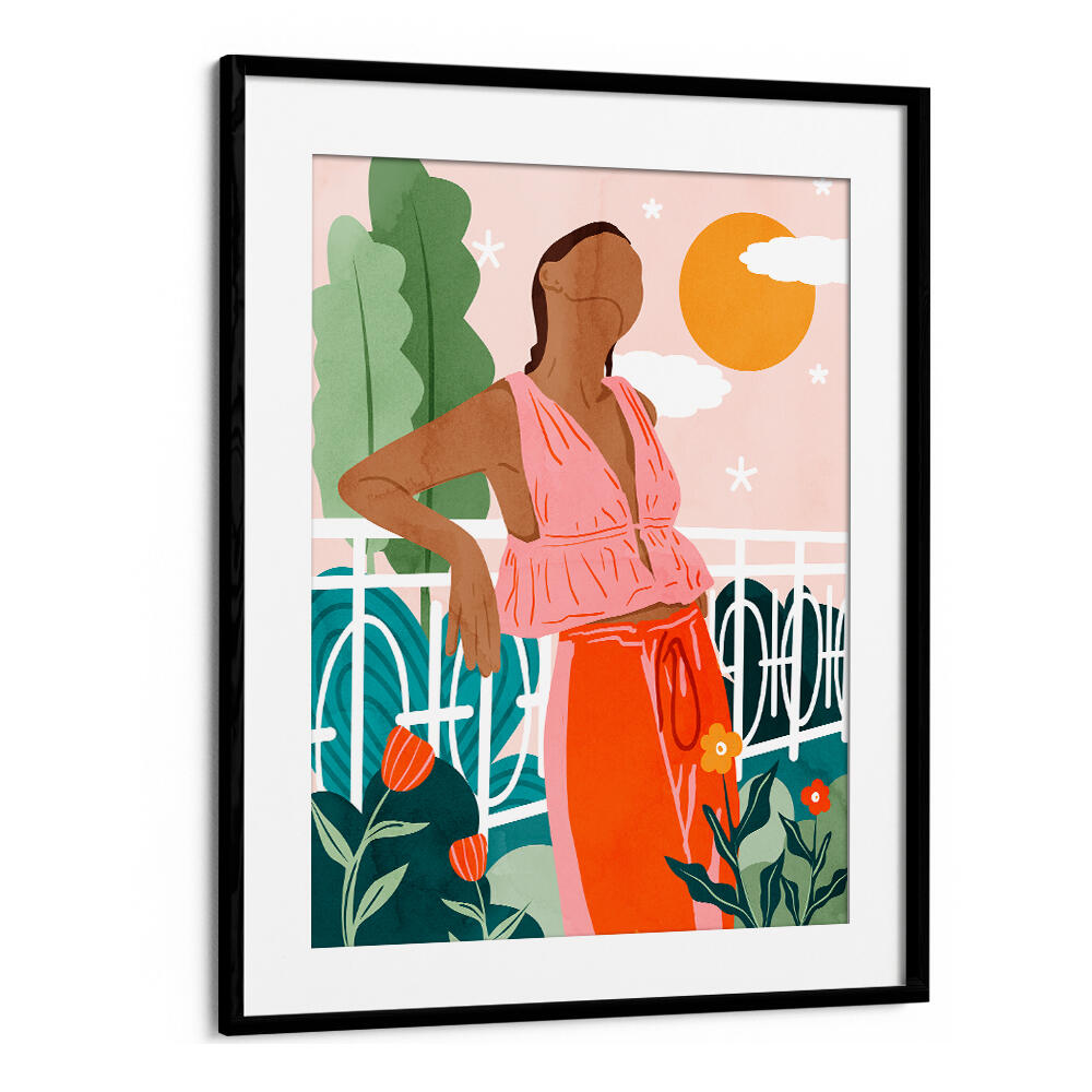 JUST ANOTHER WARM DAY , PORTRAITS & FIGURATIVE ILLUSTRATIONS