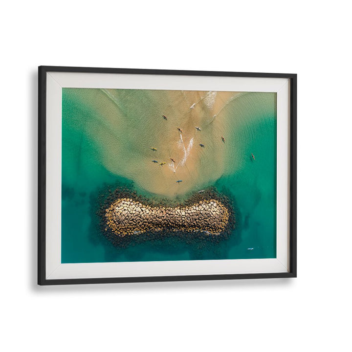 Stunning aerial view showcasing adventure in KAYAKS WORLD, PHOTOGRAPHY PRINTS, capturing outdoor beauty.