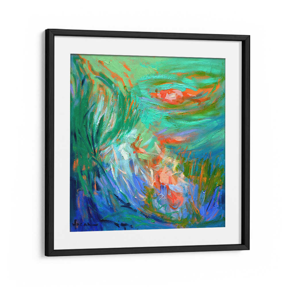 KOI SERENITY, ABSTRACT PAINTINGS