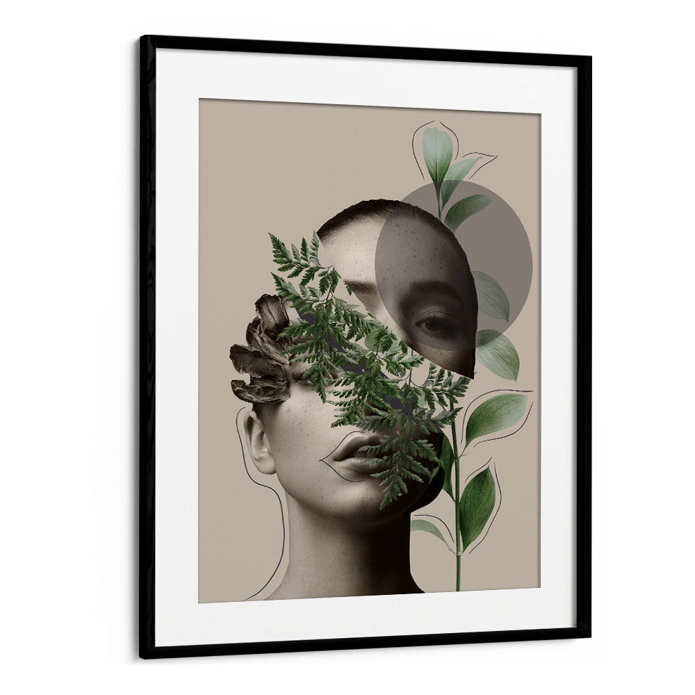 LILI III, PORTRAITS blends abstract emotions with figurative art, perfect for stunning wall decor by Blackmount.