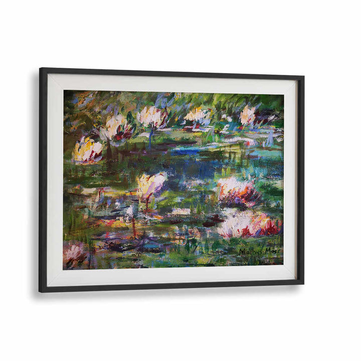 LILY DREAM I , FLORAL FLOWER PAINTINGS