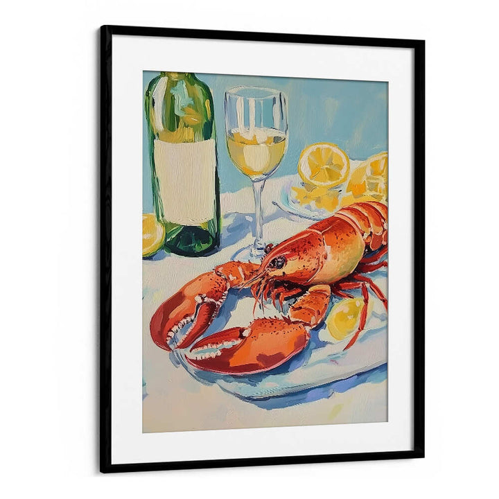 LOBSTER AND WINE , KITCHEN POSTERS