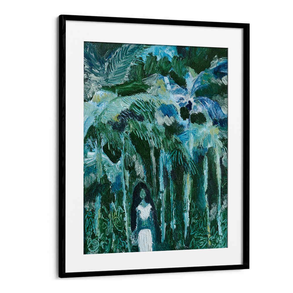 LOCAL IN TROPICAL FOREST , FLORAL FLOWER PAINTINGS