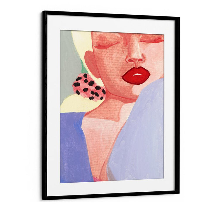 Stylish LUNE II, PORTRAITS artwork featuring vibrant colors, perfect for modern home decor by BLACKMOUNT.