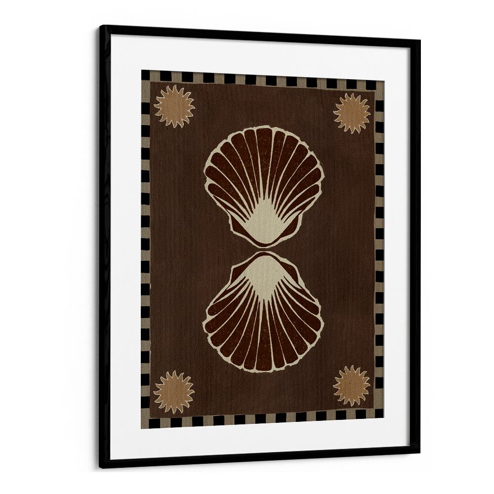Elegant LUSH DUO I, BEACH PAINTINGS featuring seashell designs, perfect for enhancing your coastal decor.