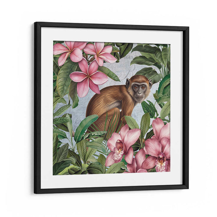 MONKEY GARDEN , ANIMAL PAINTINGS