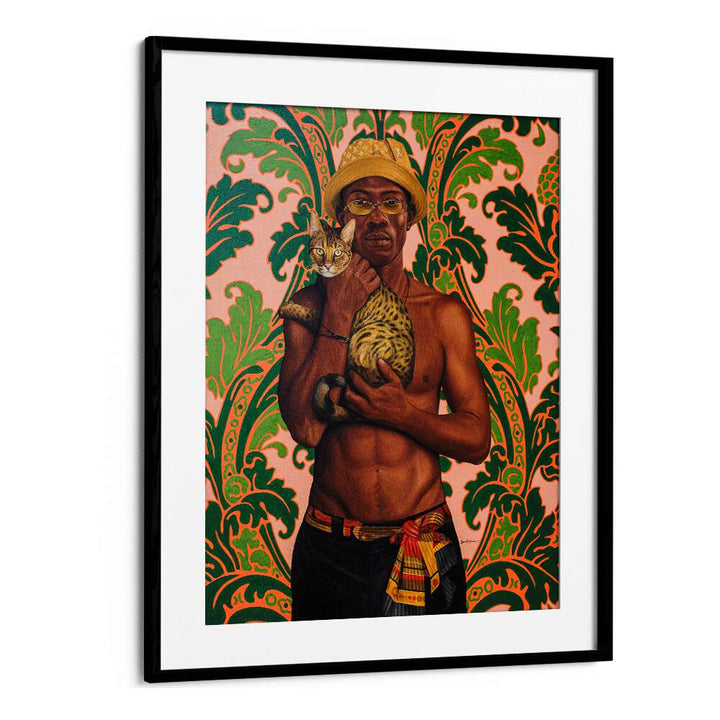 Vibrant MOOSA African Art Paintings showcasing rich cultural heritage and artistic expression in a stunning portrait.