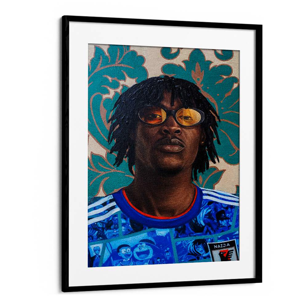 Vibrant NAIJA ANIME, AFRICAN ART PAINTINGS showcase contemporary anime with rich African cultural motifs.