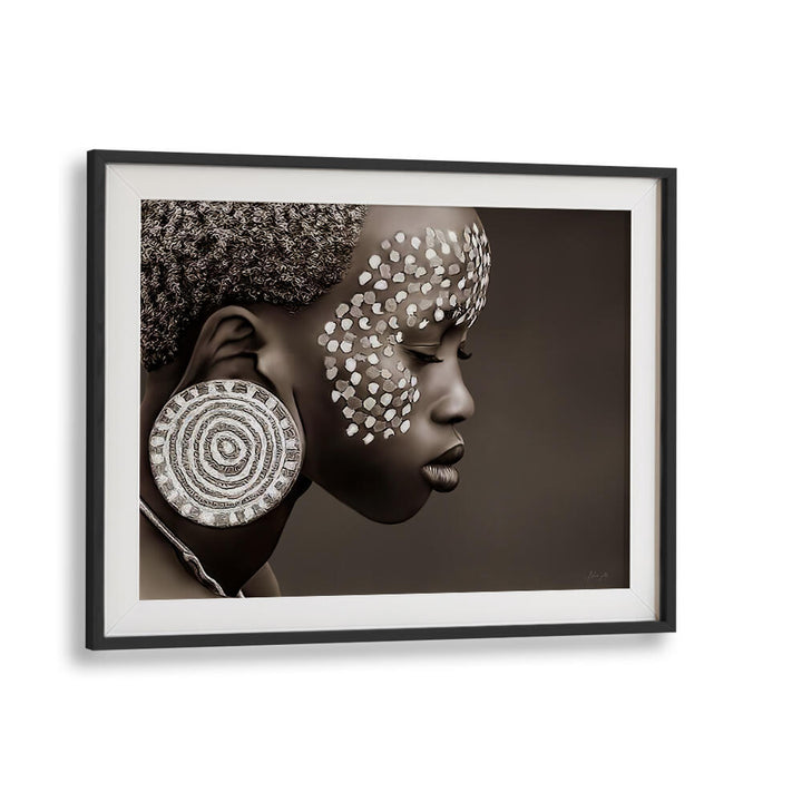 Captivating MURSI GIRL, PORTRAITS showcasing unique beauty and cultural depth in stunning artwork.