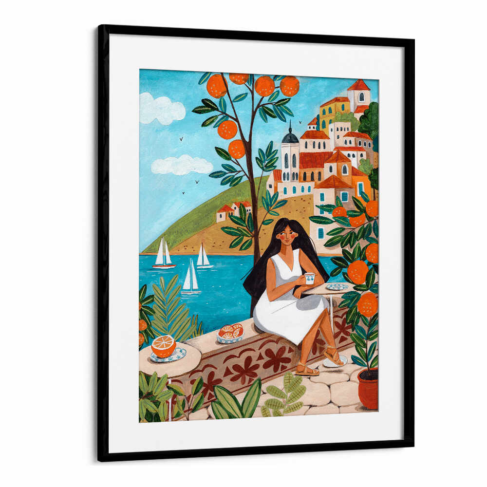 MEDITERRANEAN BLISS , PORTRAITS & FIGURATIVE ILLUSTRATIONS