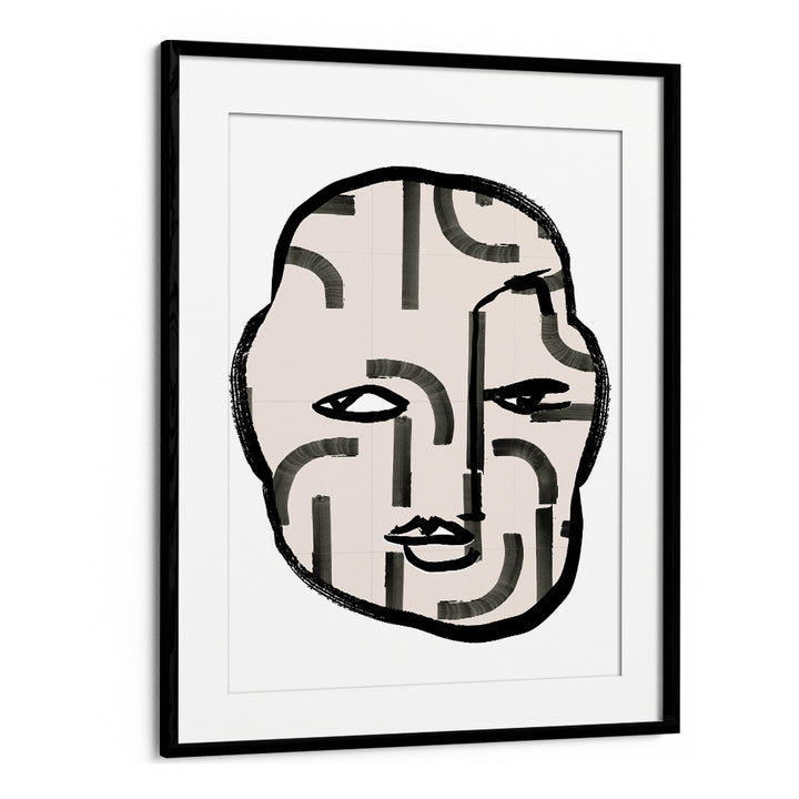 Stylish PATTERN HEAD II, PORTRAITS design enhances creativity for artists and designers, perfect for any project.