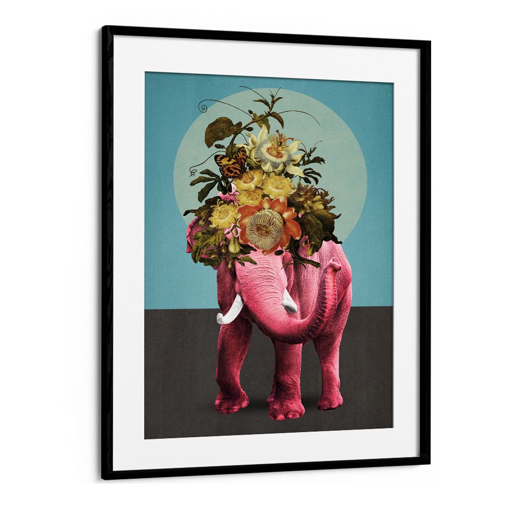 PINK ELEPHANT FLORAL CROWN