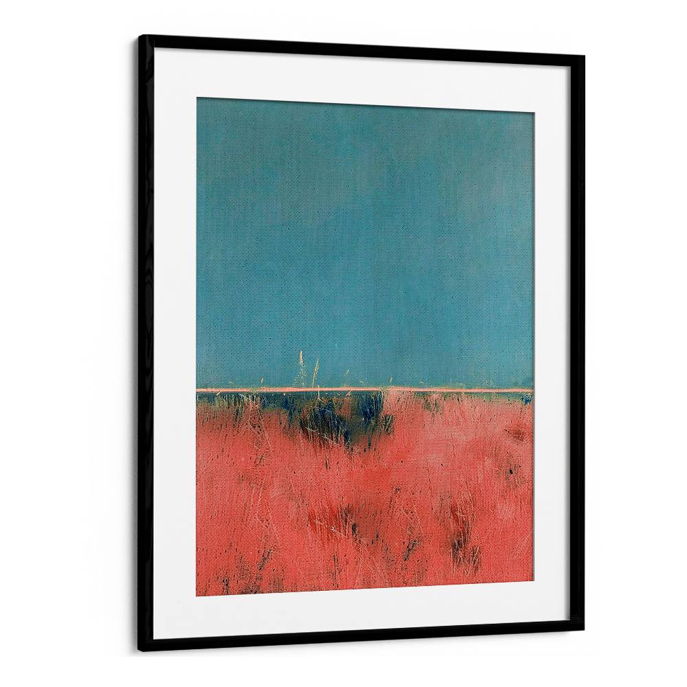 PINK FIELD HORIZON ABSTRACT