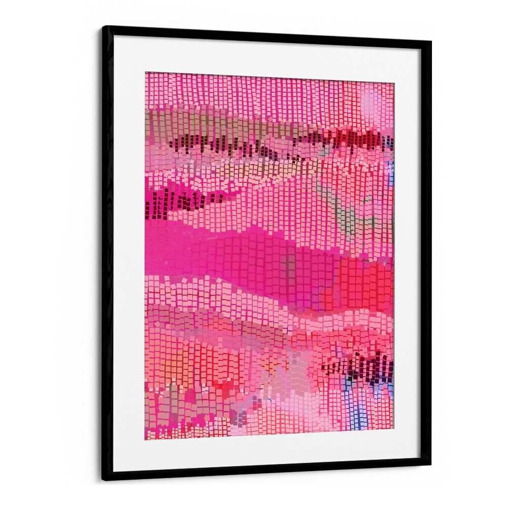 PINK PIXELATED ABSTRACT