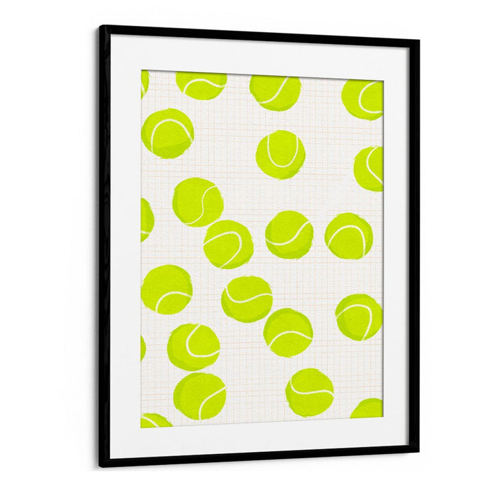 PLAYFUL TENNIS BALLS PATTERN