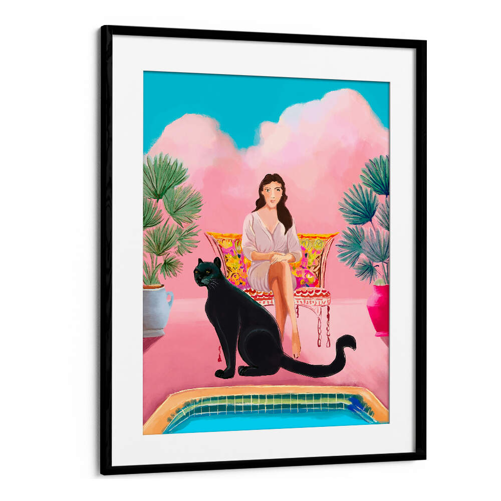 POOLSIDE BLISS , PORTRAITS & FIGURATIVE ILLUSTRATIONS