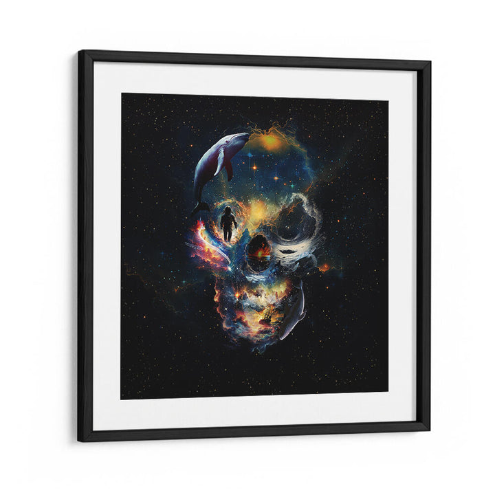 PORTAL SKULL , SURREAL ART PRINTS