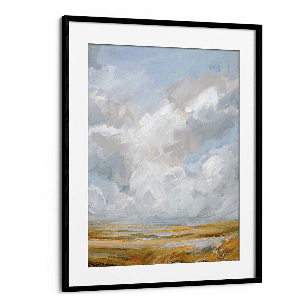PRAIRIE SKY, ABSTRACT PAINTINGS showcase serene clouds and landscapes, adding elegance to any space. Perfect for nature lovers.