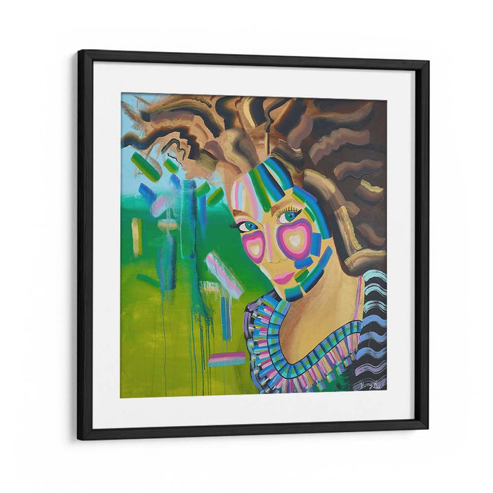 Vibrant PRINCESS, PORTRAITS artwork showcasing abstract emotional expression and intricate illustrations.