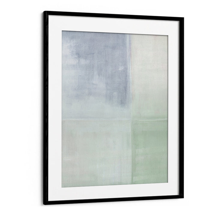 PASTEL PAINTED WALL GREY GREEN , ABSTRACT PAINTINGS