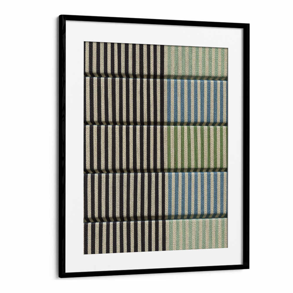 PELCO STRIPE BLACK , GEOMETRIC ART PRINTS