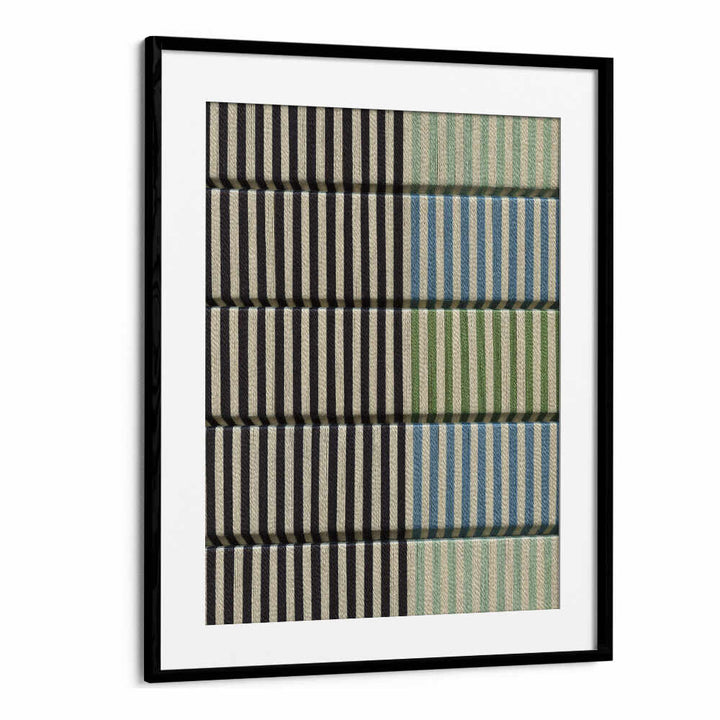 PELCO STRIPE BLACK , GEOMETRIC ART PRINTS