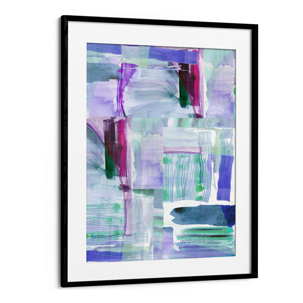 Stunning PLUM PURPLE LILAC I , ABSTRACT PAINTINGS blending rich hues, perfect for transforming any space.