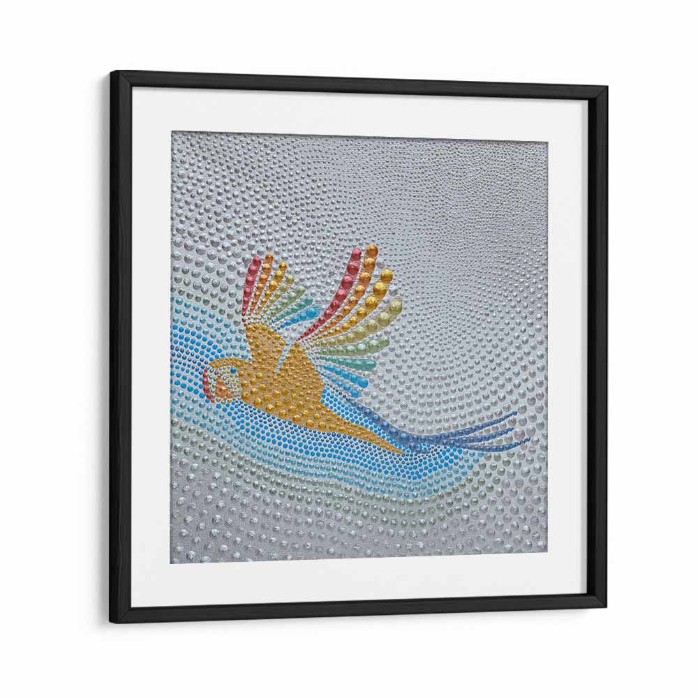 Vibrant RAINBOW PARROT FLIGHT, KIDS ROOM PAINTINGS perfect for transforming your child's room into a colorful wonderland.
