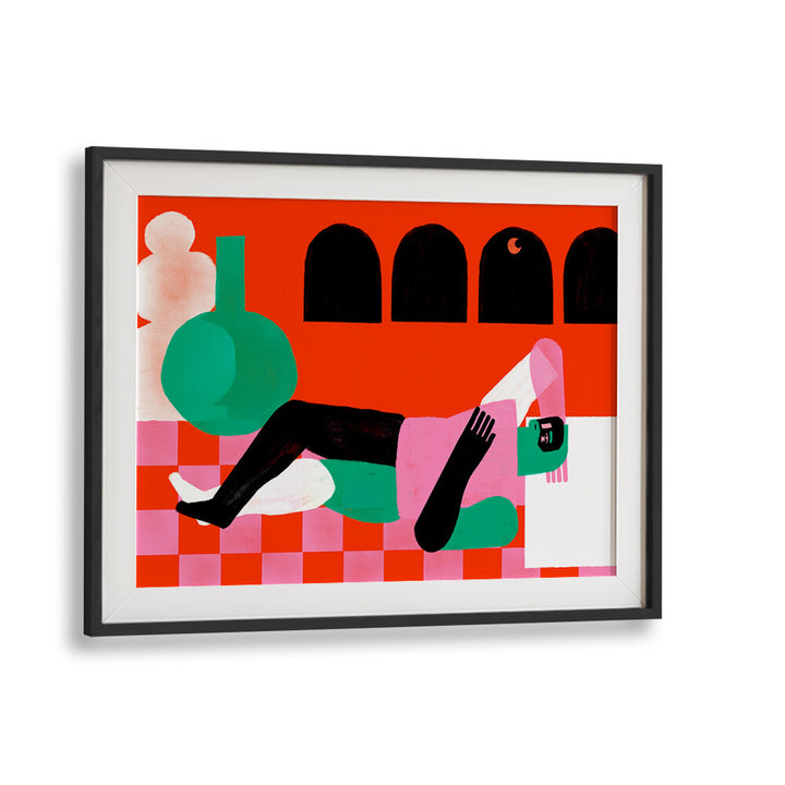 RETRO LOUNGE CHILL , PORTRAITS & FIGURATIVE ILLUSTRATIONS