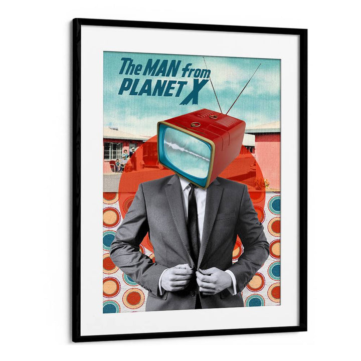 RETRO TV HEAD MAN