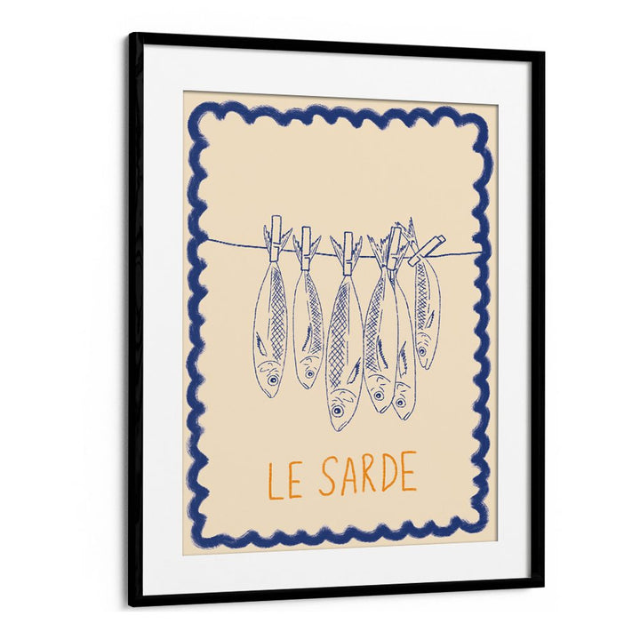 RUSTIC SARDINES ILLUSTRATION