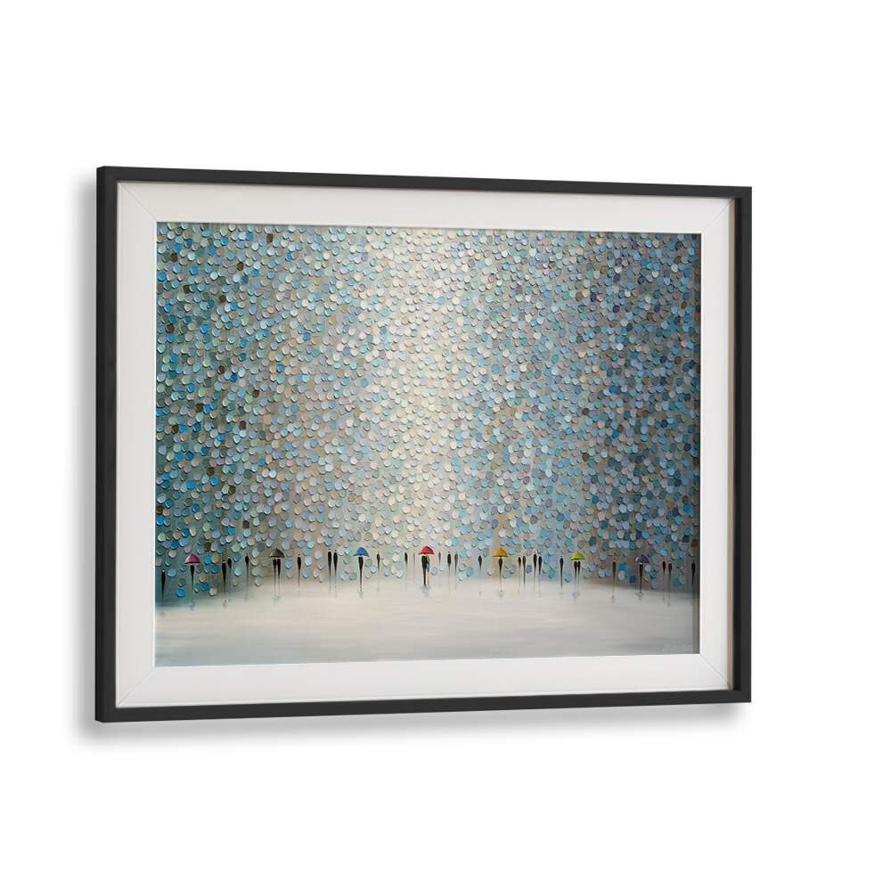 RAIN SYMPHONY , MODERN IMPRESSIONISM PAINTINGS