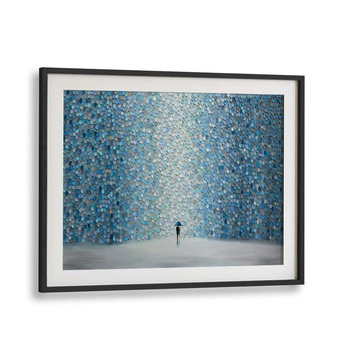 RAINFALL MELODY , MODERN IMPRESSIONISM PAINTINGS