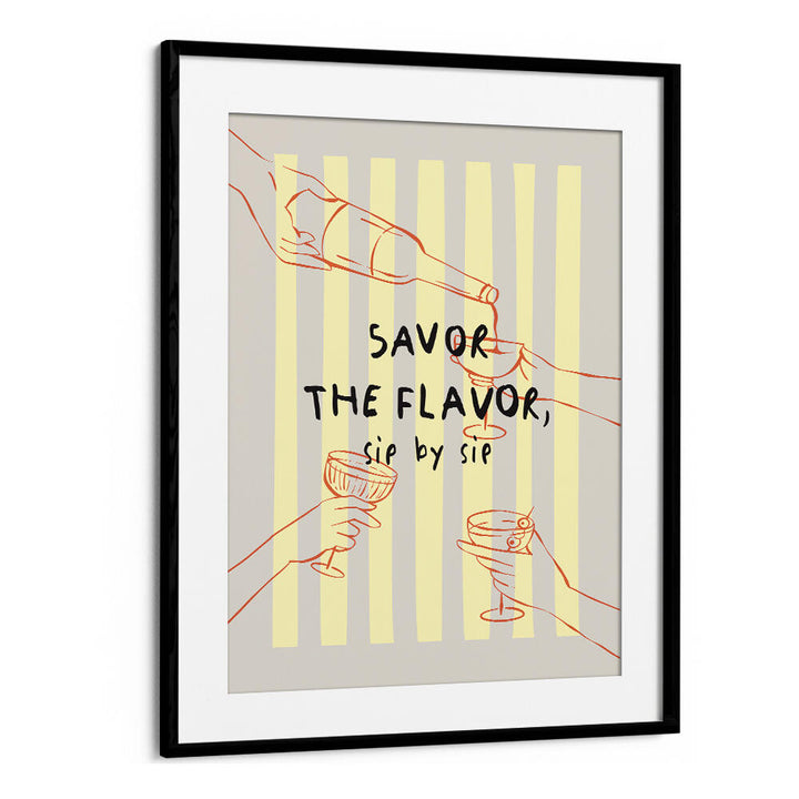 SAVOR THE FLAVOR , BAR & CAFE ART