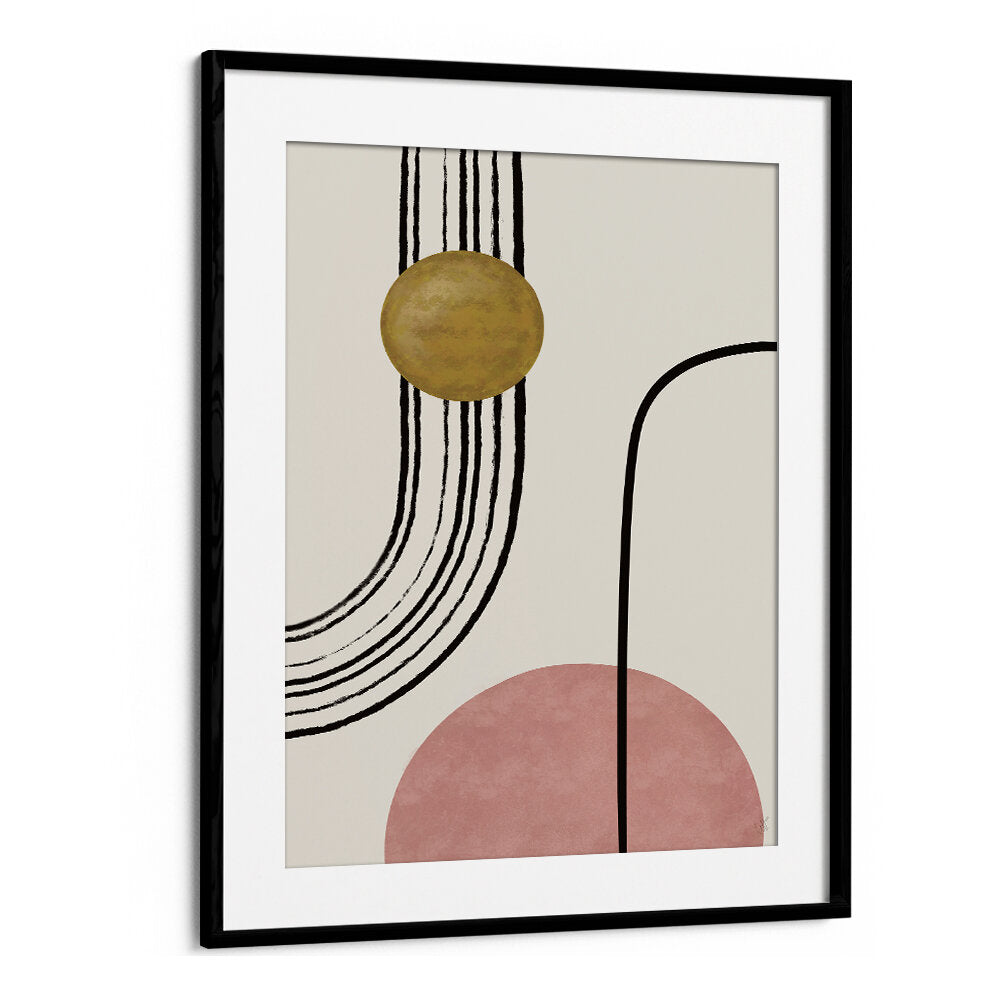 ABSTRACT SHAPES & LINES II , GEOMETRIC ART PRINTS