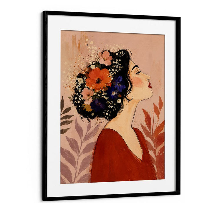 SERENE FLORAL WOMAN