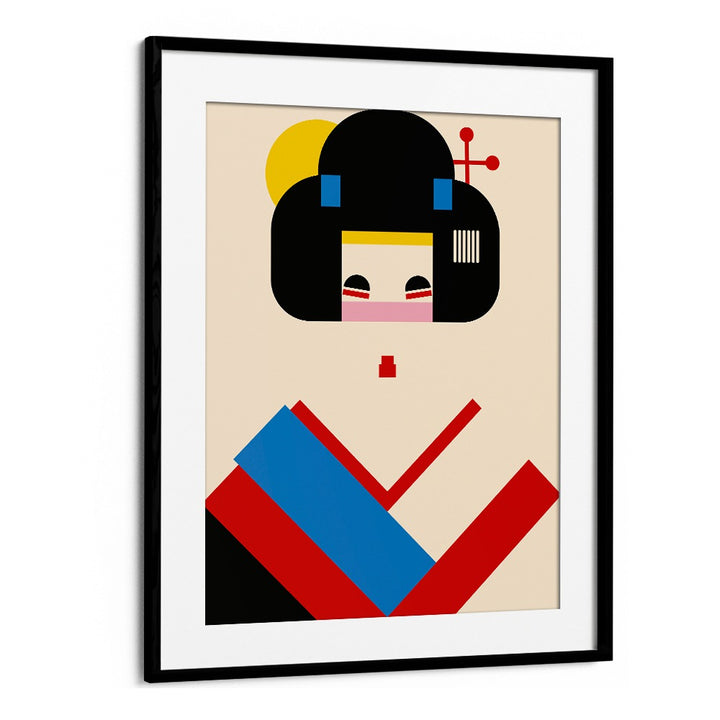 JAPANESE LADY II, a striking piece from JAPANESE PAINTINGS, showcases elegant traditional portraiture.