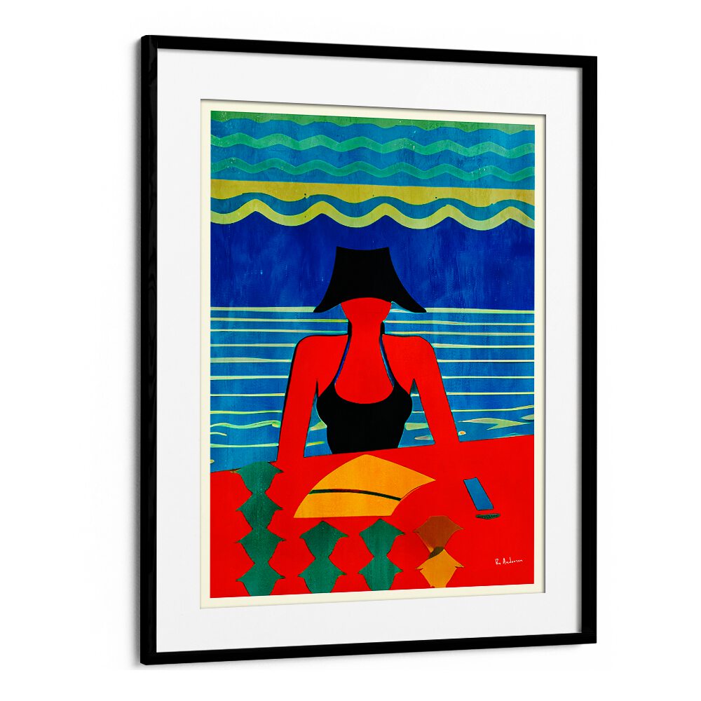 Vibrant READING, BEACH PAINTINGS capture relaxation, perfect for transforming your living space with tranquility.