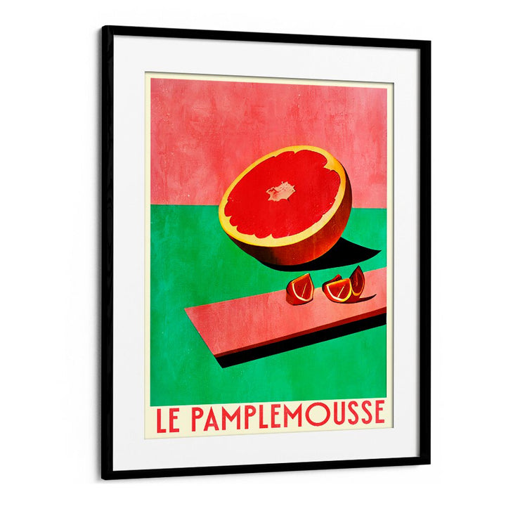 Vibrant LE PAMLEMOUSSE, KITCHEN POSTERS featuring a grapefruit design to enhance your kitchen's modern aesthetic.
