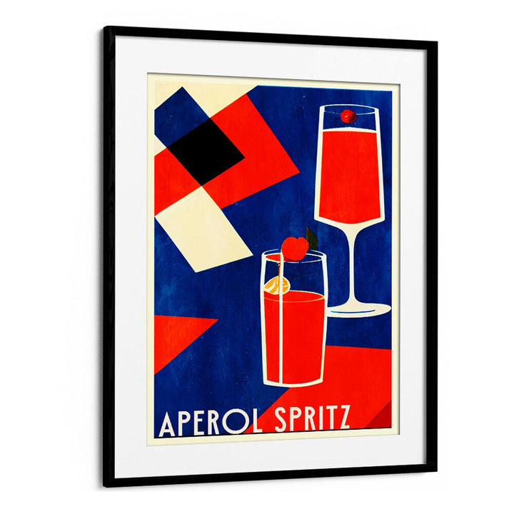 Stylish APEROL SPRITZ, BAR & CAFE ART adds vibrant ambiance to any space, capturing the essence of the iconic drink.